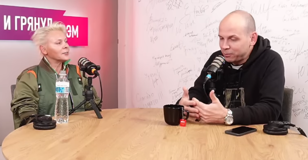 Фотокадр с того самого интервью. Russian Fox