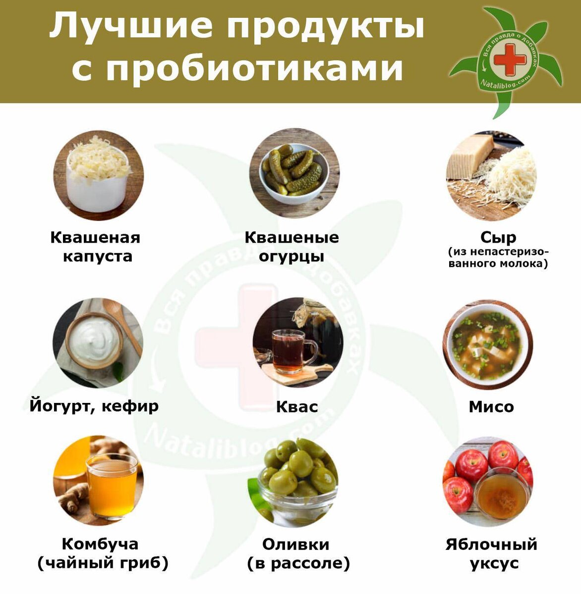 Продукты с продиотиком