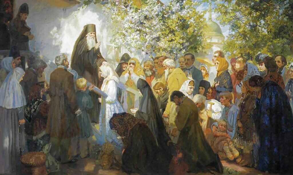 С. Ивлева. «Преподобный Амвросий Оптинский»