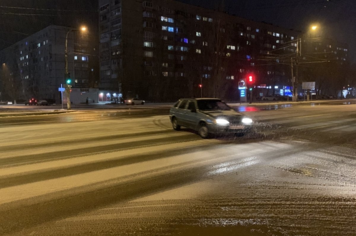    Маршрутка в Приморье ушла в кювет из-за скользкой дороги