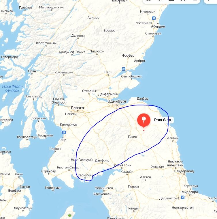 Dumfries, Roxburgh, Selkirk