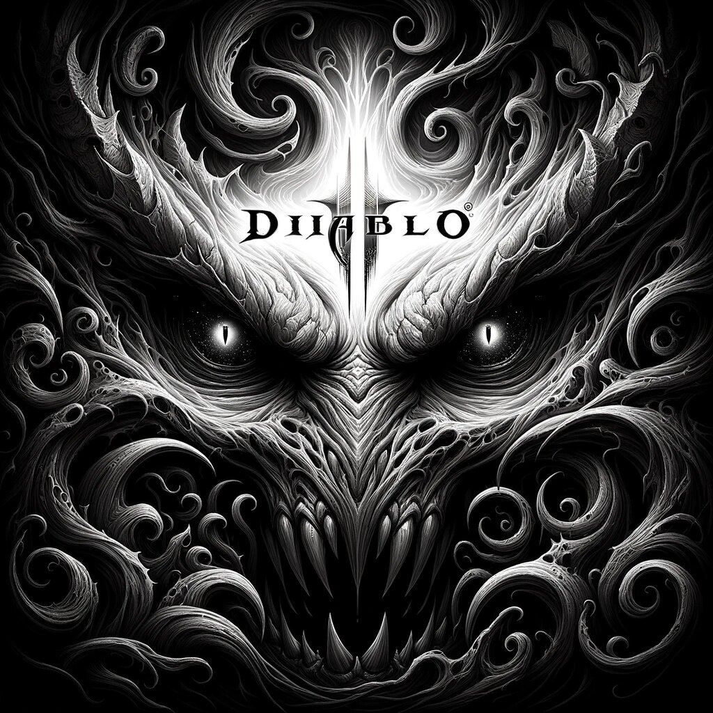 Diablo 4 в представлении нейросети