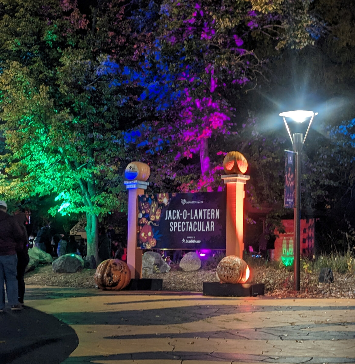 Вход на фестиваль "Джек с фонариком"