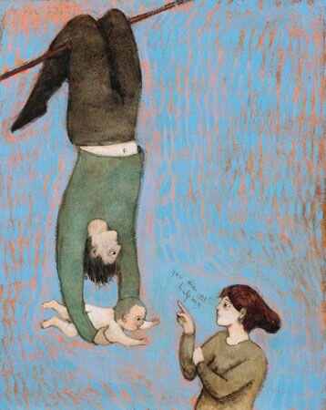 "Not Helping" – Brian Kershisnik