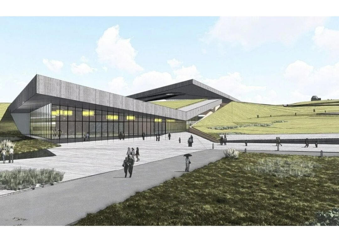 Эскиз проекта будущего евразийского музея