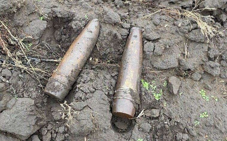    Житель Сорочинского округа нашел в поле четыре артиллерийских снаряда Кристина Просвиркина