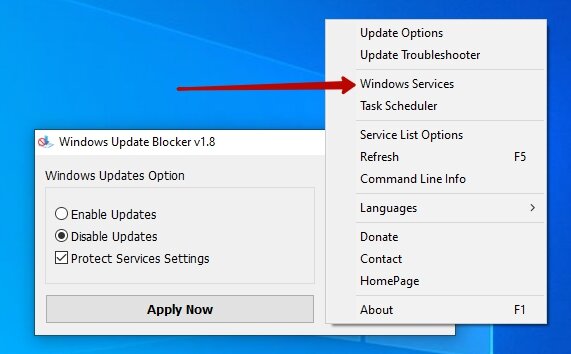 Disable update check. Disable update check