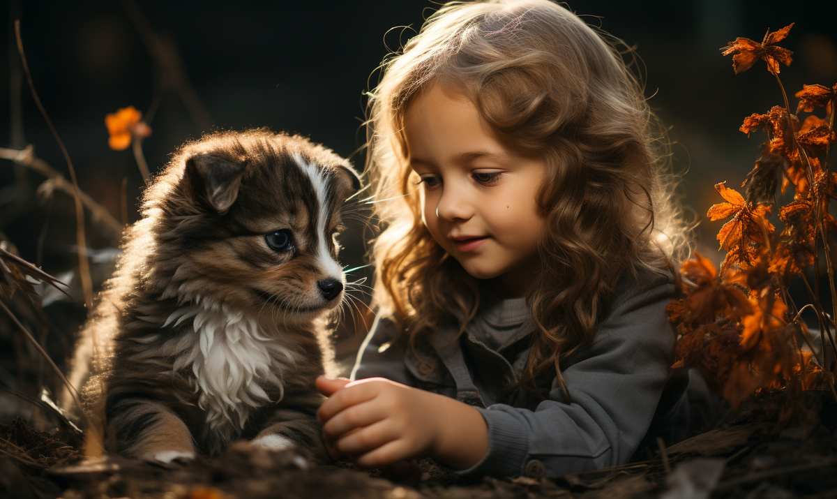 Девочка и пес