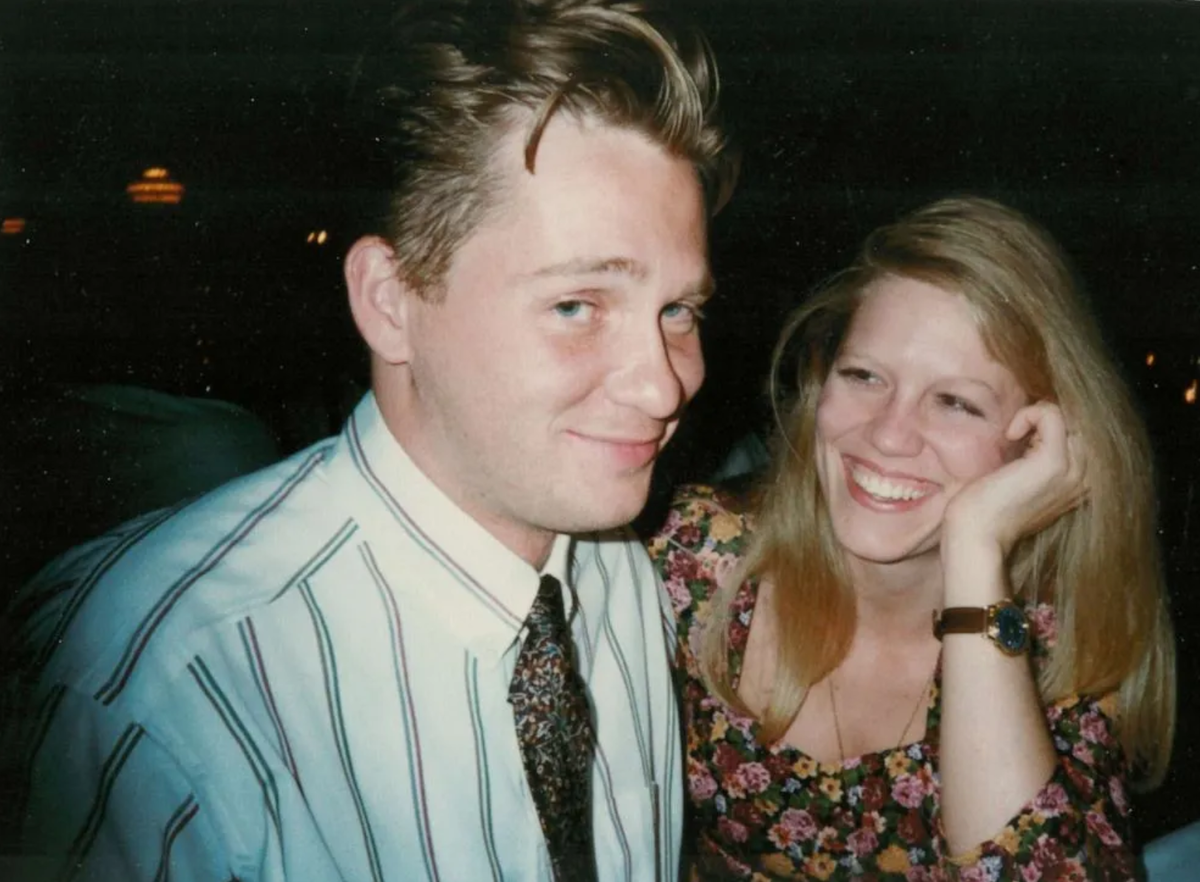 Марк и Дженнэр вскоре после свадьбы