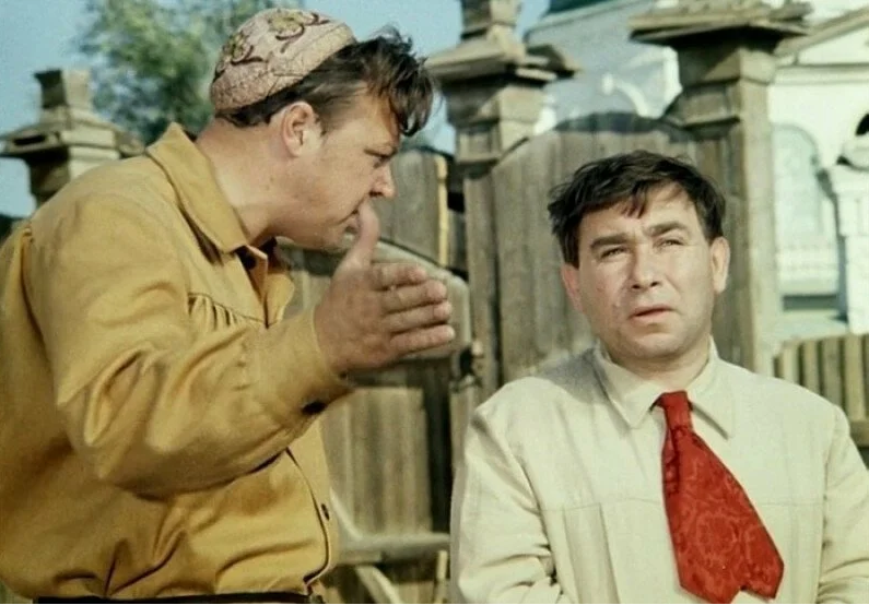 В комедии Л. Гайдая "Не может быть!", 1975 год