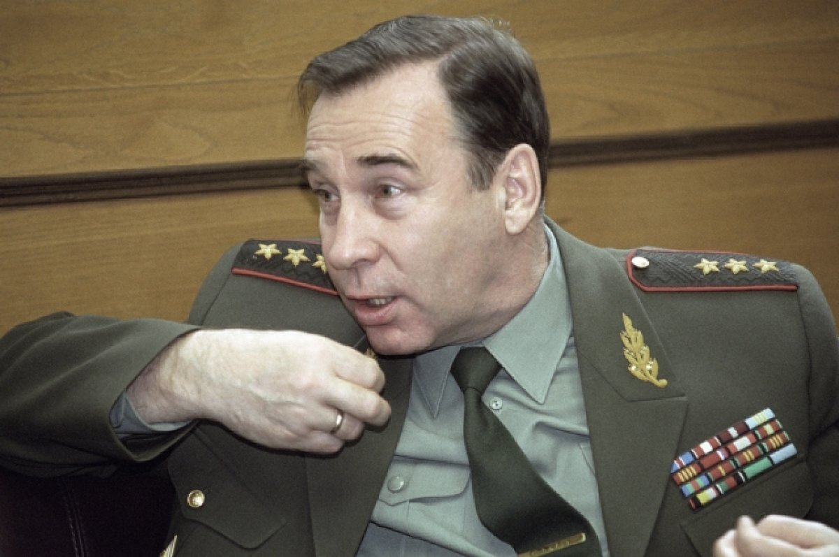    Умер бывший первый замминистра обороны РФ Игорь Пузанов