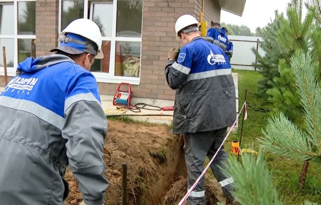 В Тверской области в деревне Бережки Сонковского округа ввели 2,6 км газопроводов