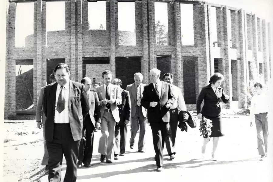 Строительство планетария. архив ФНПЦ "Алтай"   📷