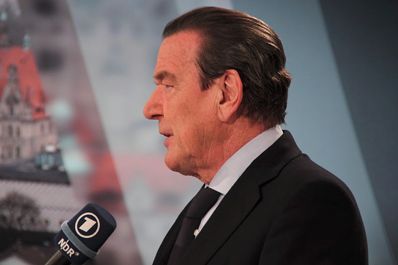 Герхард Шрёдер. фото из открытого источника