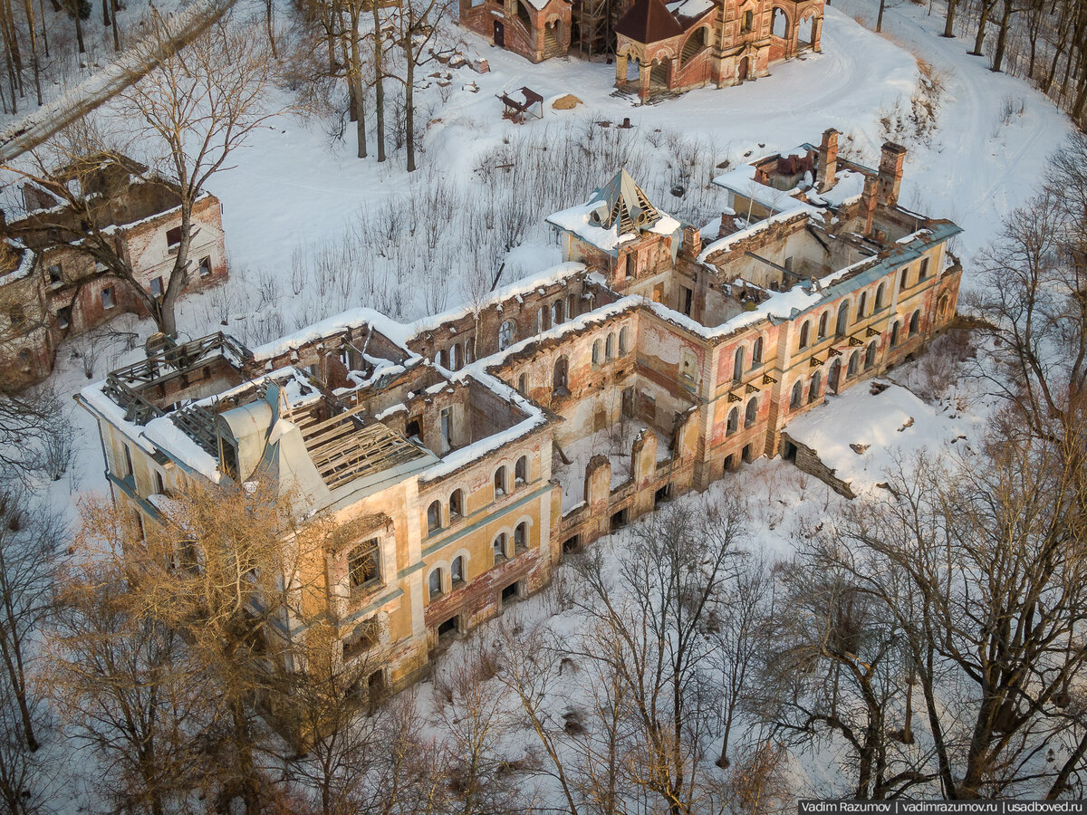 Восстановление усадьбы бергов фото