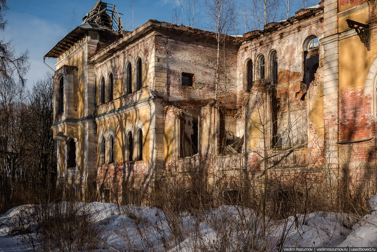 Восстановление усадьбы бергов фото