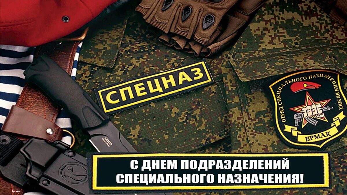 Картинки с днём Спецназа ВВ МВД: поздравления в открытках на 29 августа 