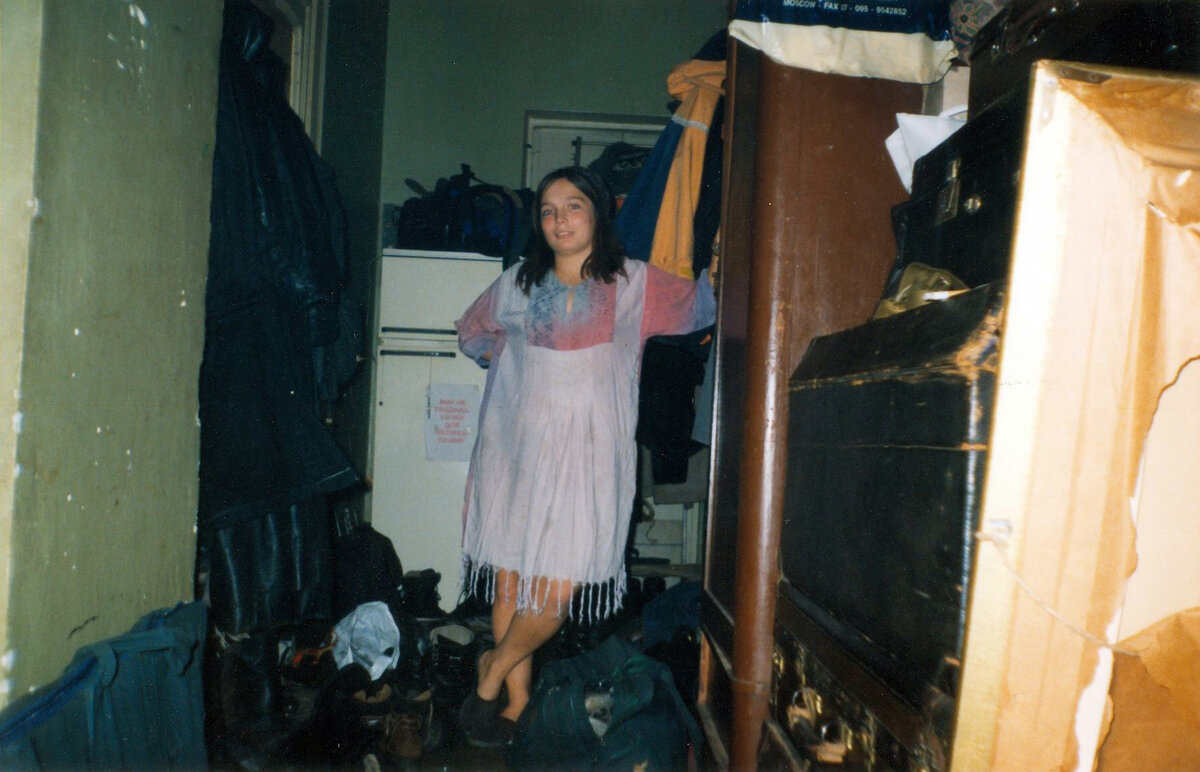 В коридоре во время квартирника.