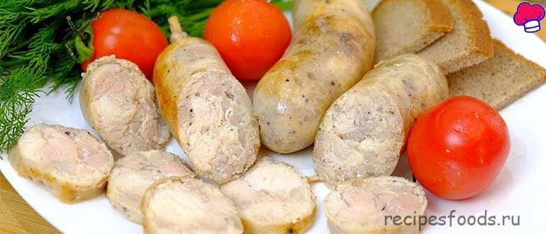 Колбаса из курицы