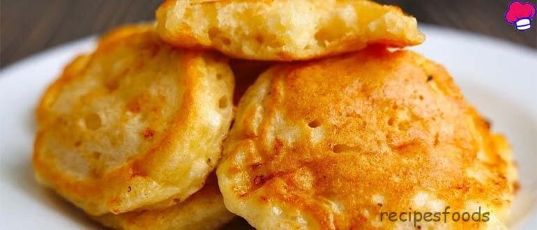 Творожные оладьи