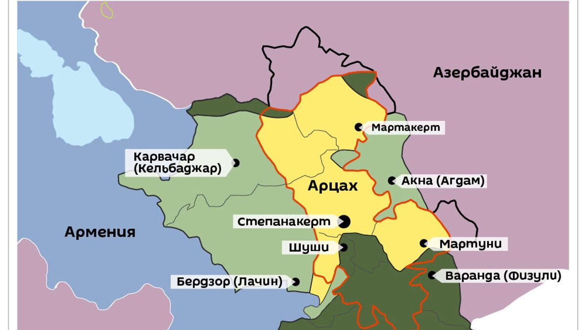 Алиев кичится тем, что якобы «восстановил территориальную целостность Азербайджана» и отменил Нагорно-Карабахскую Республику (Республику Арцах).-2
