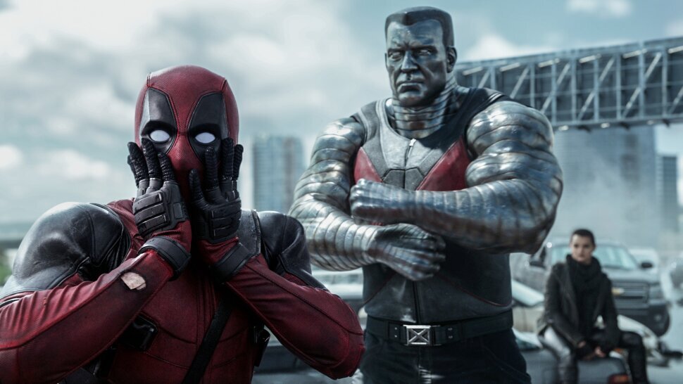 Кадр из фильма «Deadpool».