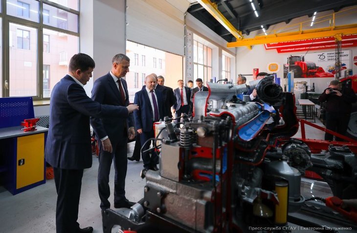    Посол из Беларуси высоко оценил научные перспективы студентов Ставропольского ГАУ в сельхозмашиностроении