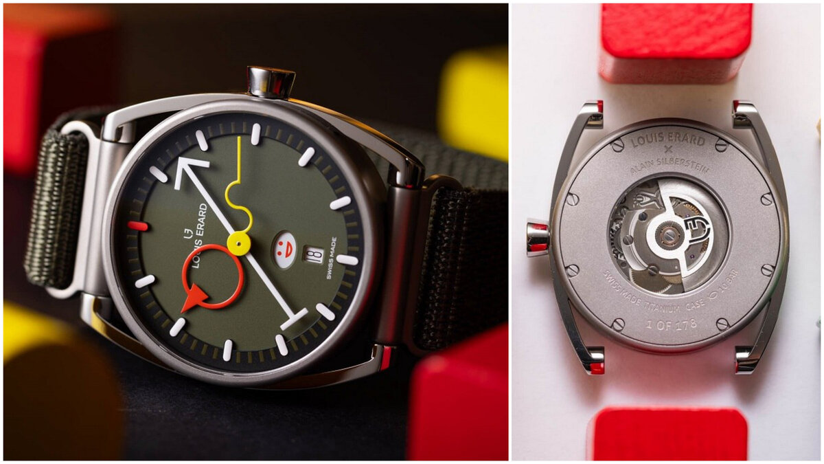 Модель La Semaine Louis Erard x Alain Silberstein Khaki. Фото из открытых источников.