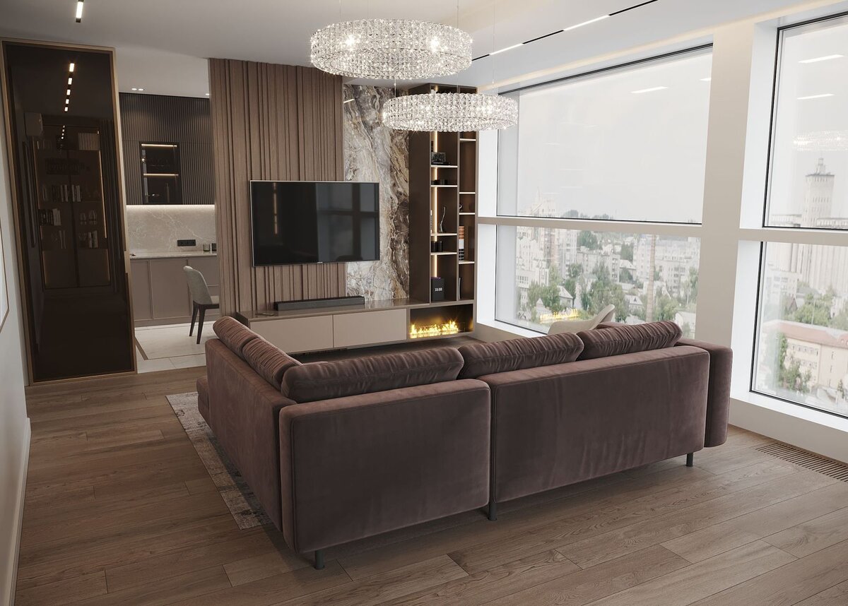 Дизайн-проект, выполнен студией дизайна Buro Kontrast Design
