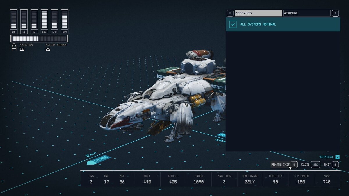 Как переименовать корабль в Starfield | Про-Игры | Дзен