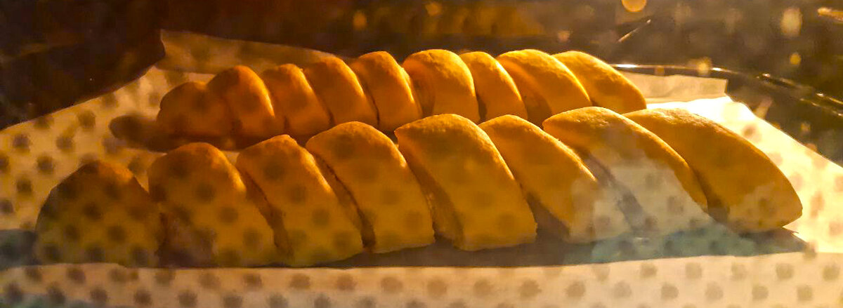 В духовке очень даже ничего смотрятся