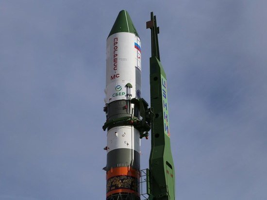     Ракета «Союз-2.1а» с логотипом Сбера