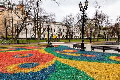    Цветник в Москве © Комплекс городского хозяйства города Москвы