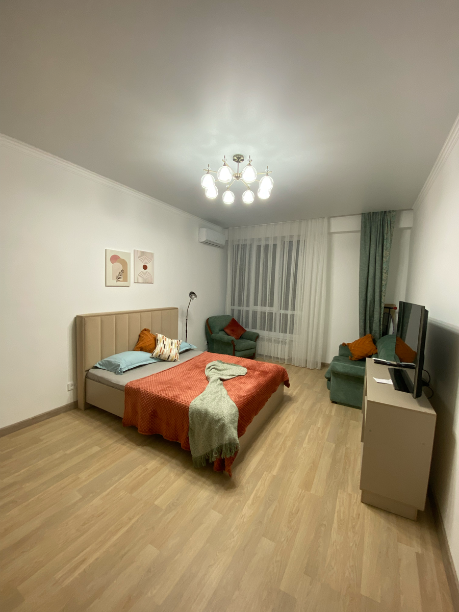 Квартира в Алмате. За 2е суток заплатили 36.800 тенге за 4х