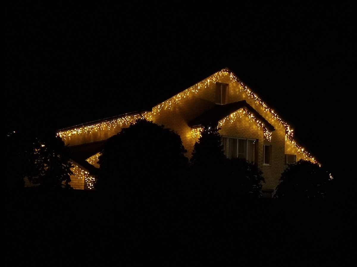 Гирлянда бахрома для улицы