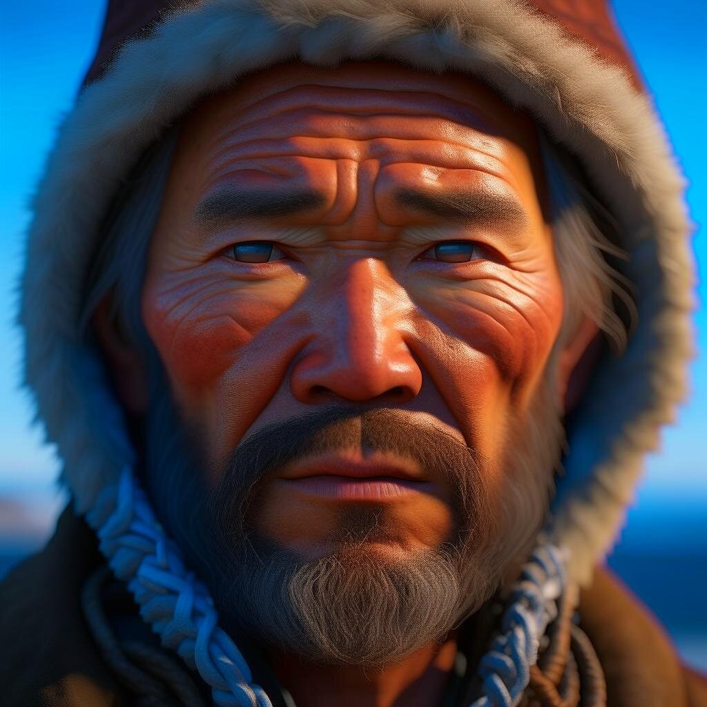 Чукча. Нейросеть Kandinsky 2.2.