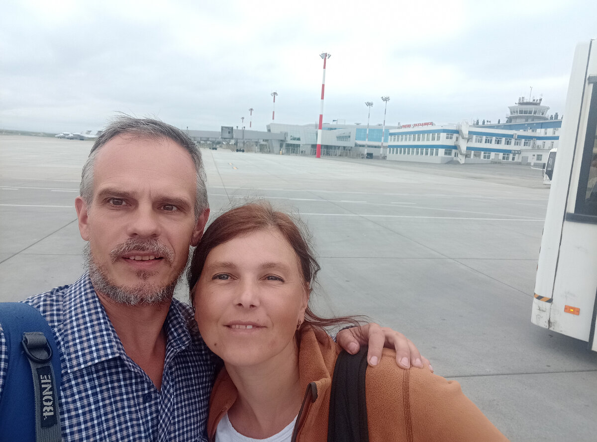 Прилетели в Южно-Сахалинск