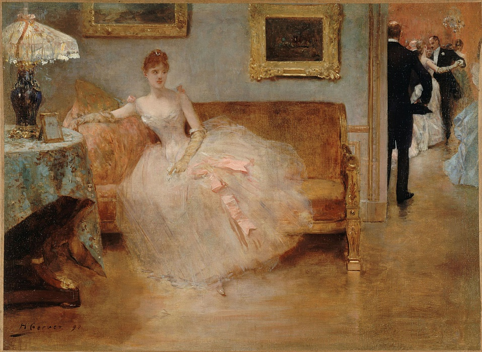 "Бал", Анри Жерве, 1890. (сc) Wikimedia Commons