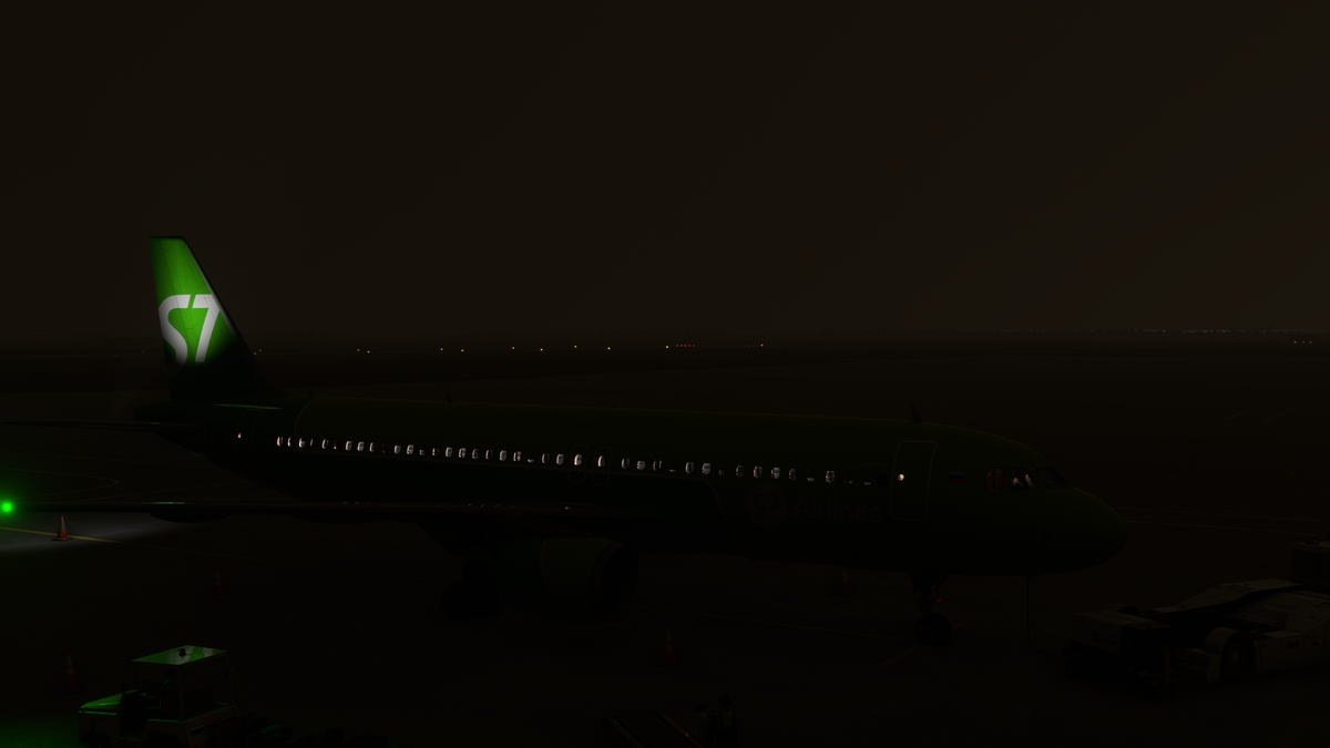 Опять тьма. Почему в дефолтных аэропортах не предусмотрено освещение?