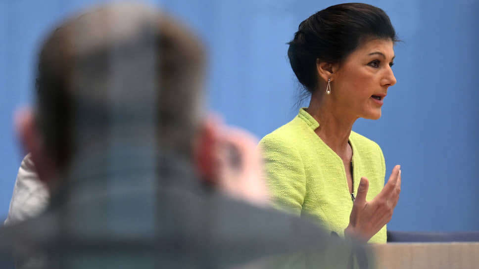 Фото: Annegret Hilse / Reuters📷Депутат Бундестага Сара Вагенкнехт