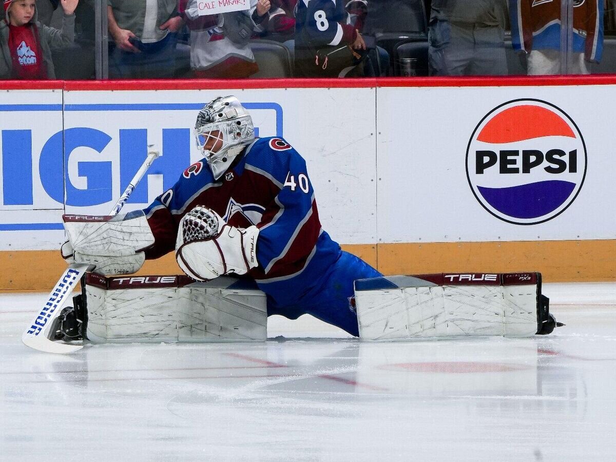    Вратарь "Колорадо" Александр Георгиев© Фото : Пресс-служба "Колорадо Эвеланш"