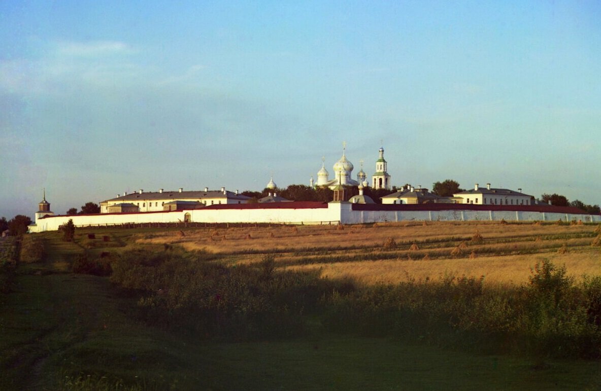 Прокудин-Горский С.М. Фёдоровский монастырь в Переславле-Залесском. Фото нач. 20 в.