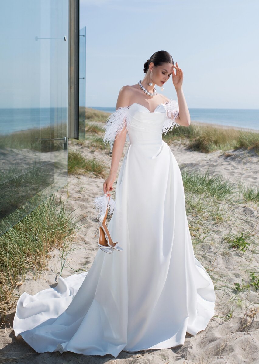 Модные свадебные платья – новинки, тренды и тенденции свадебных нарядов на фото