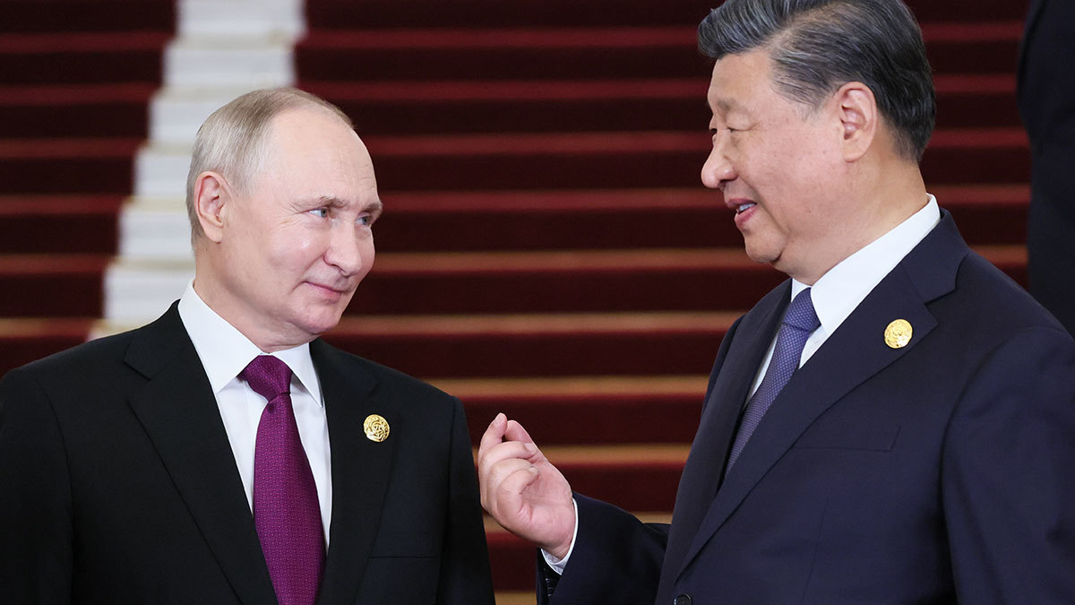 Владимир Путин и Си Цзиньпин (Фото: Сергей Савостьянов / Sputnik / Reuters) 
Подробнее на РБК:
https://www.rbc.ru/politics/17/10/2023/652e80f99a79474911179a8c