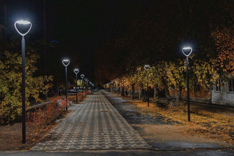    Новая аллея в Ирбите департамент информполитики региона