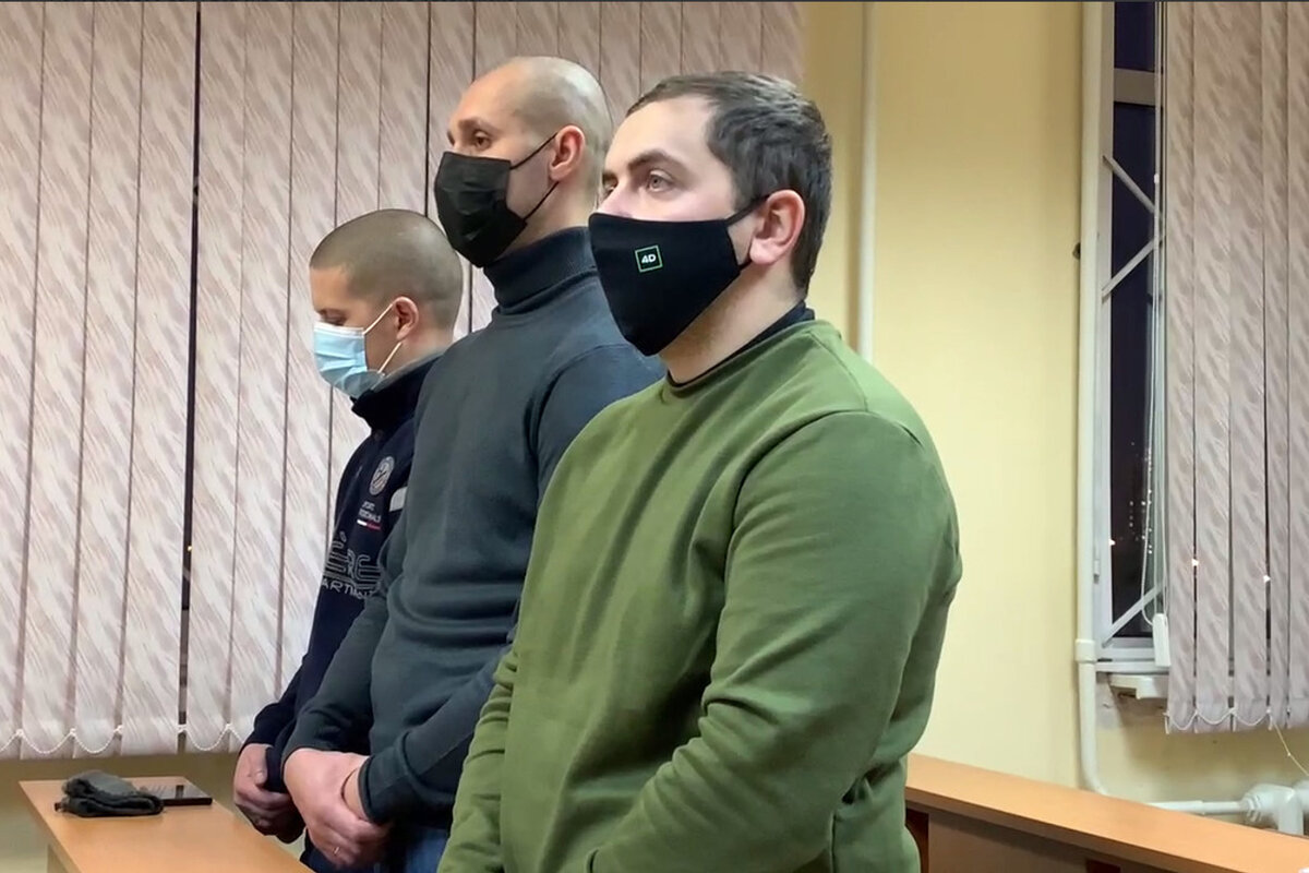 Андрей Саксин, Ашот Арутюнян и Денис Федоровский