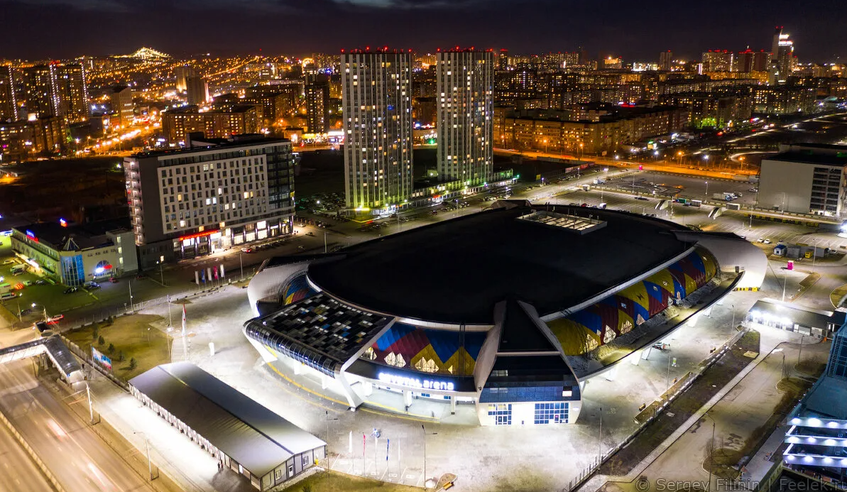 Ледовый дворец "Кристалл" в Красноярске