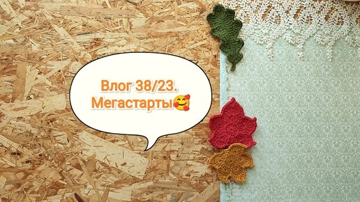 Влог 38/23. Мегастарты🥰