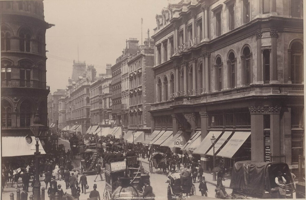 Лондон. Источник: https://checker-photos.ru/фото-лондона-19-века/