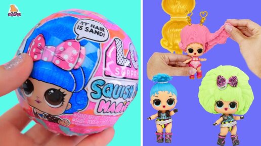 LOL Surprise Squish Sand Magic Hair dolls 